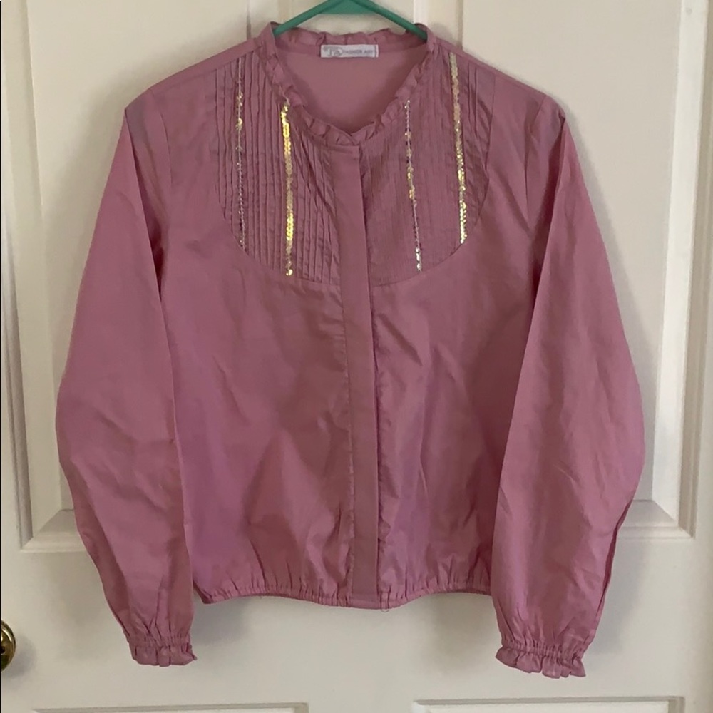 Fashion Art Top w/ Sequins - NWOT
